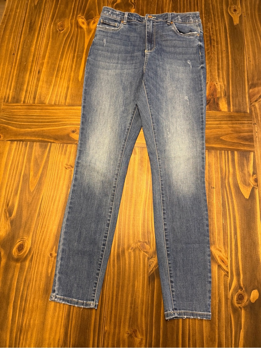 Vero Moda Skinny Jeans in Faded Blue Wash